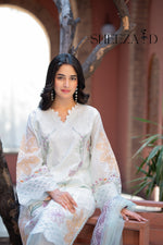 Pastel Bloom – 3 Piece Embroidered Lawn Suit