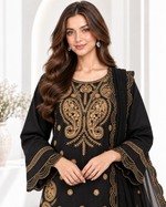 Royal Noir Ready To Wear 3 Pcs Embroidered Viscose | SDVL-05