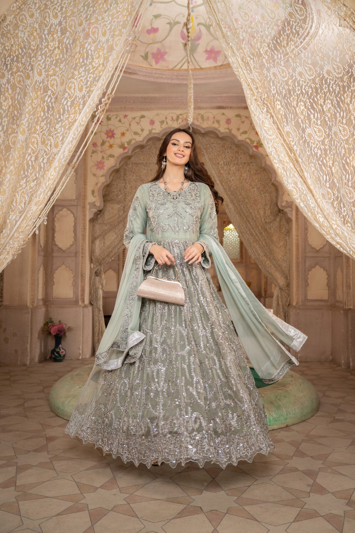 3 Piece Hand Made Embroidery Suit | Zeenat-E-Husan Collection