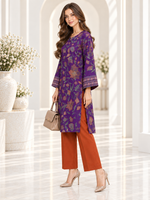 Plum Flora Ready To Wear Co Ord Set | SDVL-01