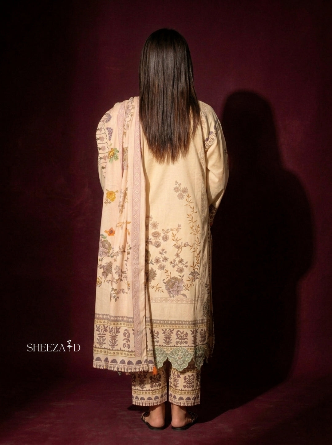 Zahra 3-Piece Suit | Luxury Printed Lawn SD-PA3-00011