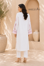 Ivory Whisper Ready to Wear 2 Pcs Embroidered Shirt | SDVL-02