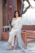 Pastel Bloom – 3 Piece Embroidered Lawn Suit