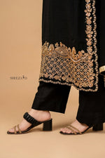 Pure Luxury Handmade Embroidered Zari Silk | SD-SL-26-09