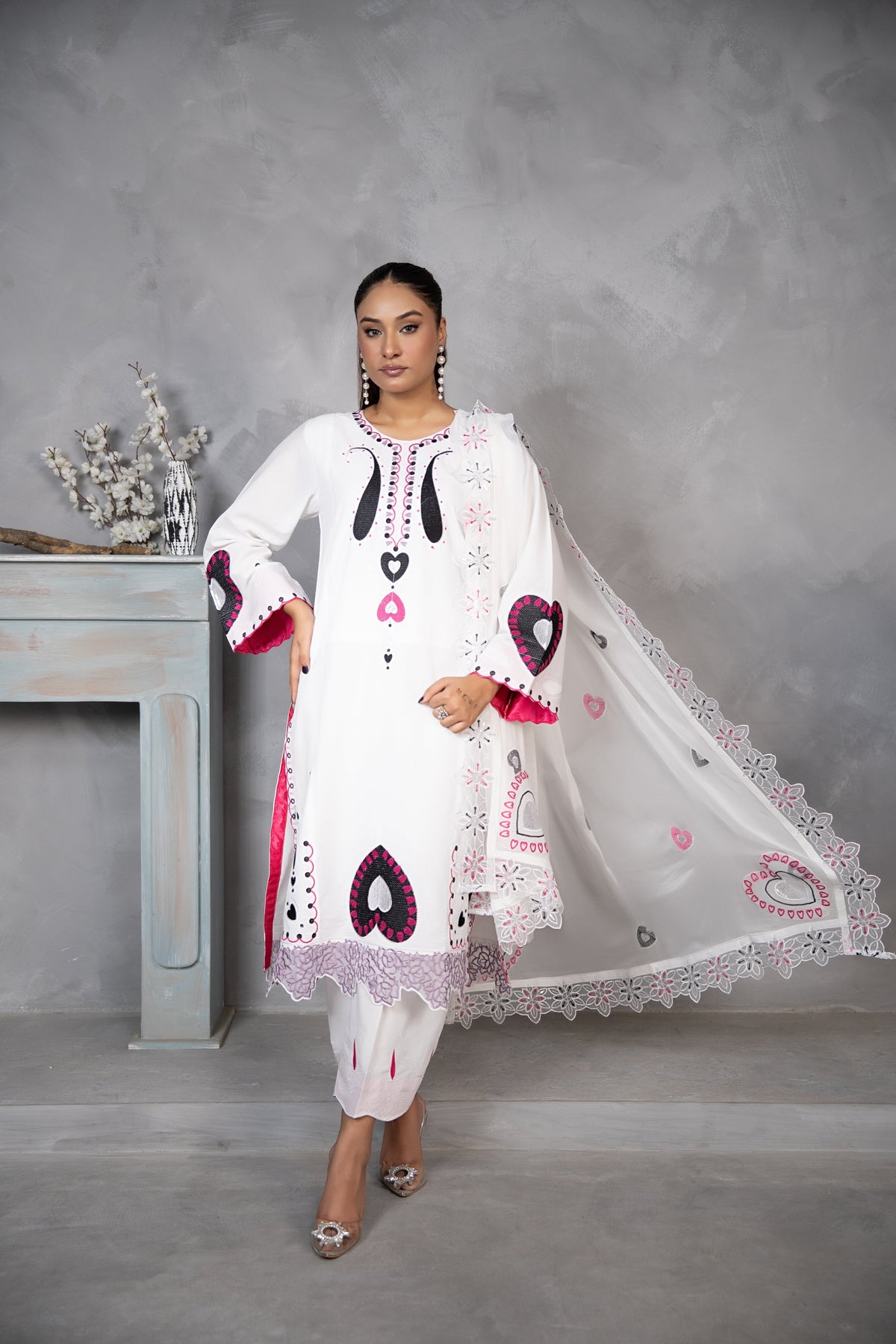 White Petal Lawn Collection
