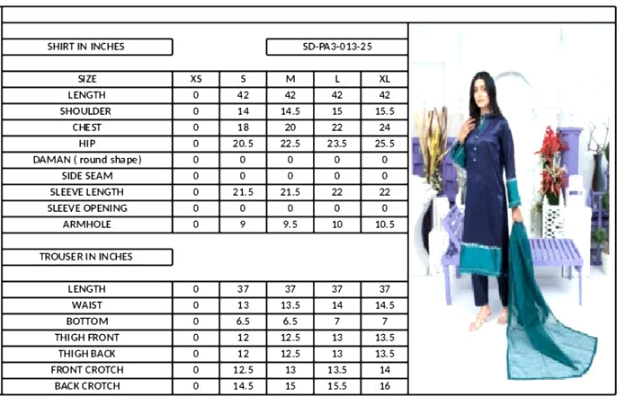 Ela [RW-24] Raw Silk Stiched