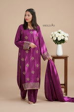 Noor Mahal Zari Silk Suit | SD-SL-26-09