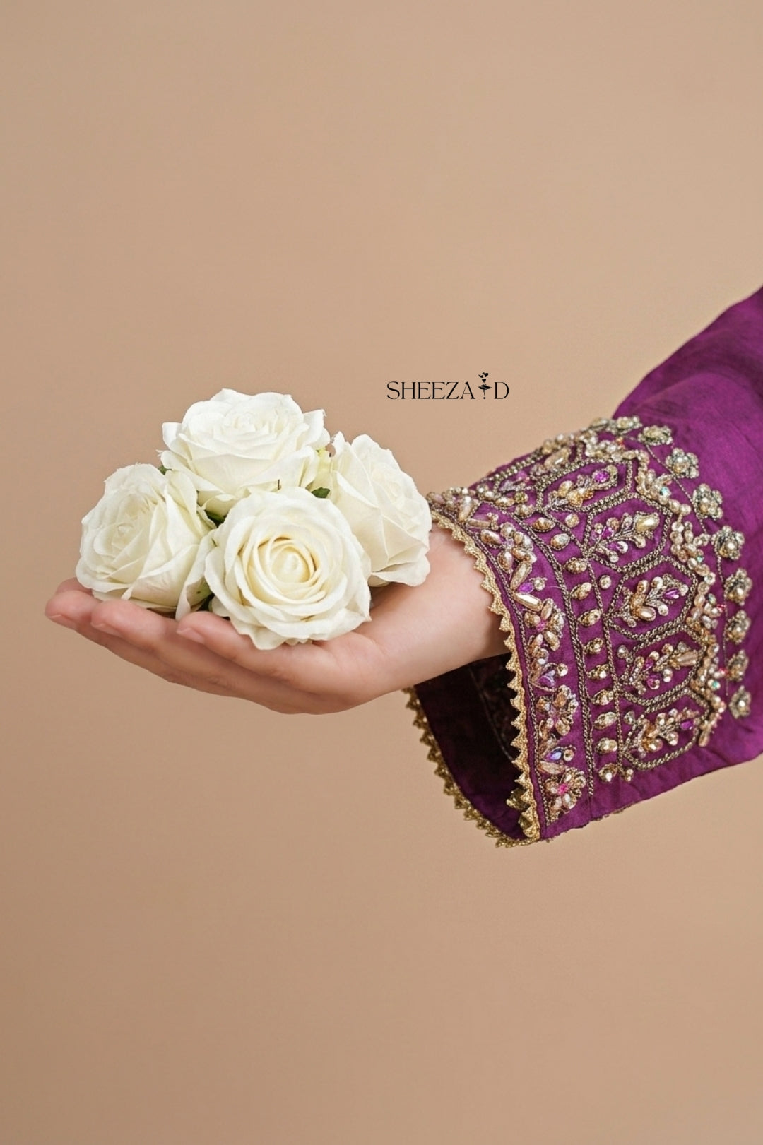 Noor Mahal Zari Silk Suit | SD-SL-26-09