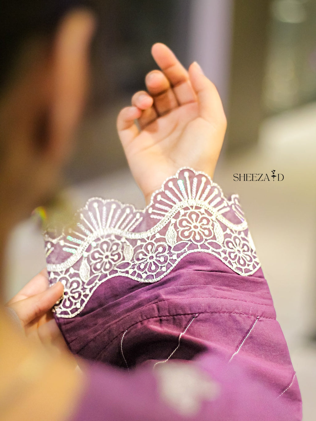 Elegant Purple Embroidered Lawn Suit | SD-SL-26-05