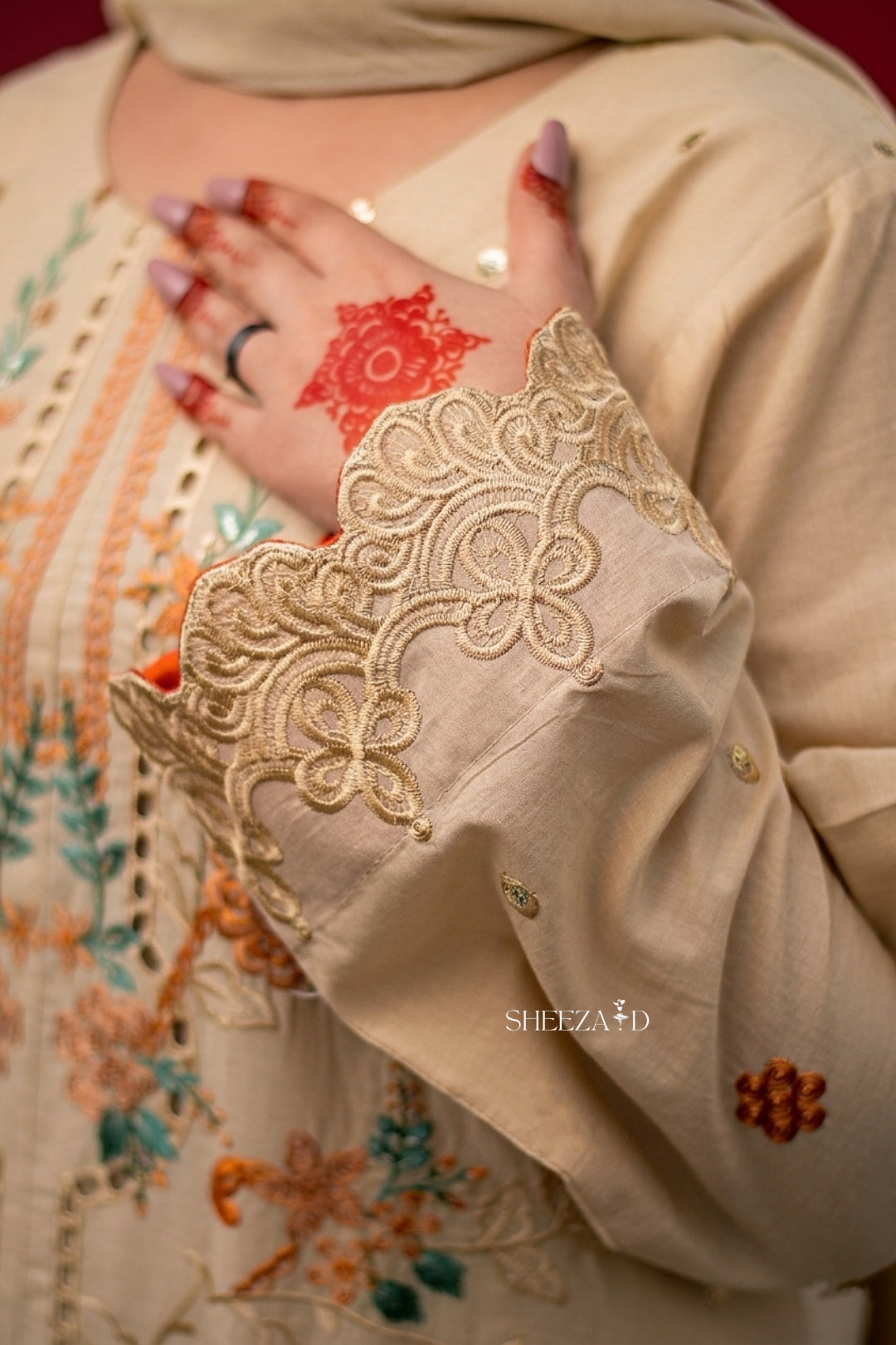 Skin Lawn Embroidered 3 Pcs Suit | SD-SL-26-04