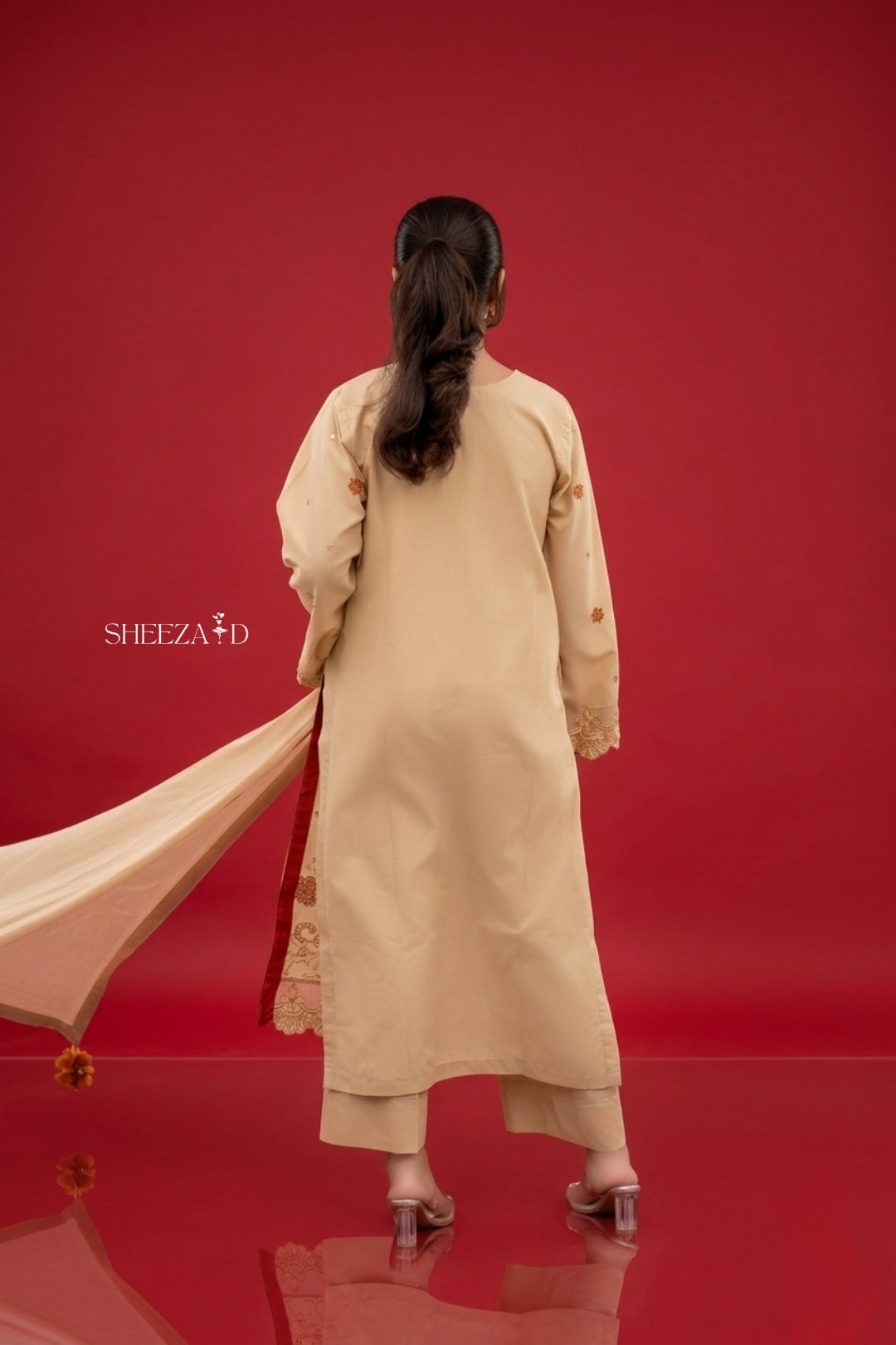 Skin Lawn Embroidered 3 Pcs Suit | SD-SL-26-04