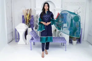 Ela [RW-24] Raw Silk Stiched