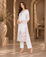 Ivory Whisper Ready to Wear 2 Pcs Embroidered Shirt | SDVL-02