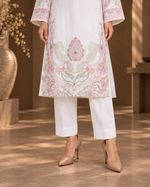 Ivory Whisper Ready to Wear 2 Pcs Embroidered Shirt | SDVL-02